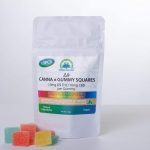 1:1 Non Synthetic Delta 9 THC + CBD Vegan/Gluten Free Canna Gummy Squares