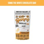 50MG CREAMY WHITE CHOCOLATE BAR - 10 PIECES