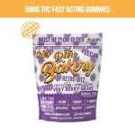 50MG FAST ACTING VEGAN THC GUMMY BITZ - VERY BERRY GRAPE