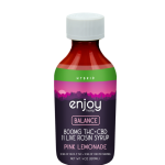 800 mg Balance 1:1 Live Rosin Delta 9 THC/CBD Syrup - Pink Lemonade (Hybrid) | Black Tie CBD