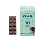 CBD Chocolate • 40mg • 1:1 CBD:THC