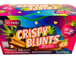 D8 Box of 10 (2 packs) 100mg with Hazelnut Chocolate Cream Crispy Blunts Crispy Phyllo Dough 2 Sticks 1.5 oz