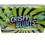 D9 Box of 10 (2 packs) 100mg with Pistachio Cream Crispy Blunts Crispy Phyllo Dough 2 Sticks 1.5 oz