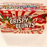 D9 Box of 10 (2 packs) 100mg with Strawberry Cheesecake Cream Crispy Blunts Crispy Phyllo Dough 2 Sticks 1.5 oz