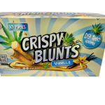 D9 Box of 10 (2 packs) 100mg with Vanilla Cream Crispy Blunts Crispy Phyllo Dough 2 Sticks 1.5 oz