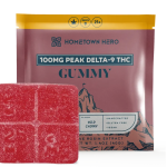 Live Rosin 100mg Peak - Delta-9 Gummy - Wild Cherry