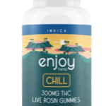 Live Rosin Delta 9 THC 300mg Gummies for Chill (Indica) | Black Tie CBD