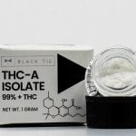 THC-A ISOLATE - Pure Tetrahydrocannabinolic Acid (99%+) | Black Tie CBD