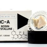 THC-A LIVE ROSIN CRYSTALLINE | Black Tie CBD