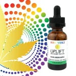 Uplift - Sour Green Apple - CBD + CBG + D9 Tincture - 3225mg