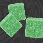 Live Rosin Cannabis Gummies | Green Apple | 210mg - Crysp